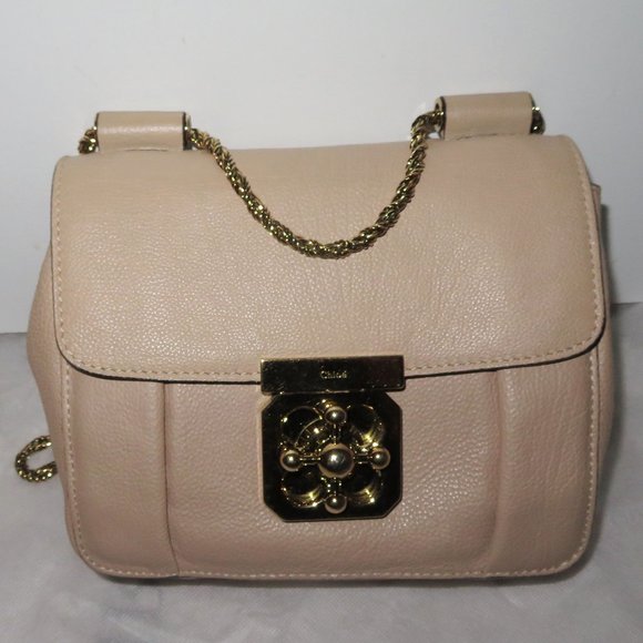 CHLOE Elsie Small Bag in Dove - Picture 5 of 16